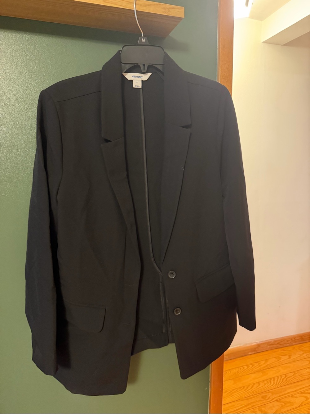 Old Navy women's Black Tailored Blazer